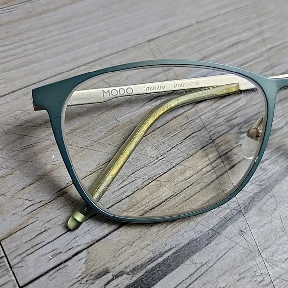 Modo Titanium Eyeglasses 4231 GRN Frames Only 53-17-140 Japan Full Rim - Picture 12 of 12